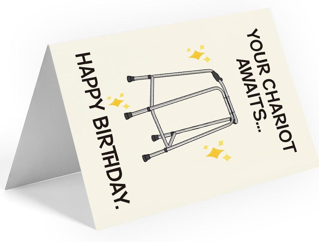 WowBefun Funny Birthday Card | Funny Birthday Cards for Men, Women, Dad, Mom, Brother, Sister, Friends, Family, and Anyone | Unique Birthday Decorations & Gifts | Happy Birthday Card