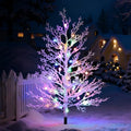 brightever 3ft artificial small christmas tree with lights, main product view