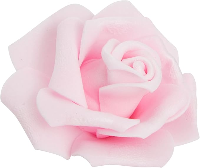 Juvale Wedding Decor Artificial Flowers Carnation Heads - Faux Flowers for Vase, Centerpiece Table Decorations, Wedding Centerpieces & Bridal Bouquet & - Bulk 100 Pack, 3-Inch Diameter, Light Pink