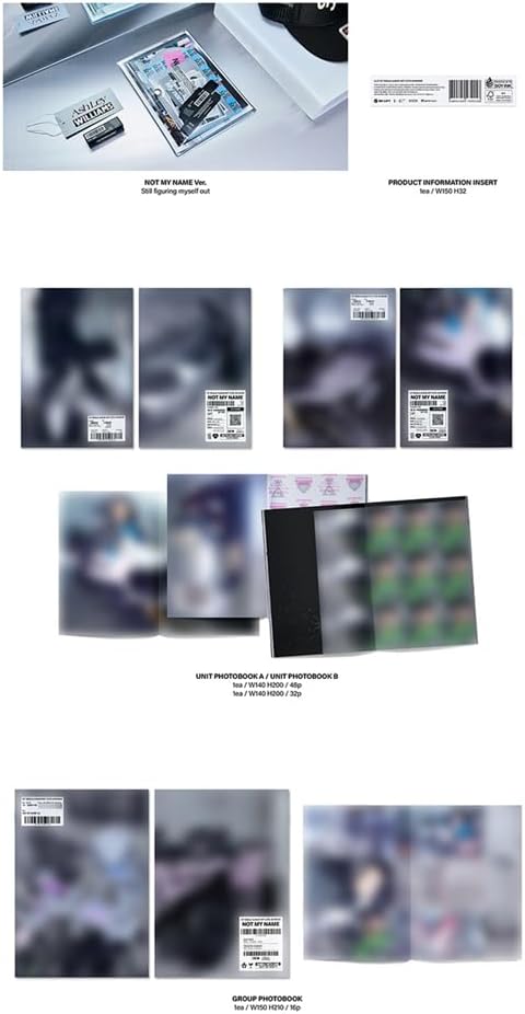 ILLIT [1st Single Album NOT CUTE ANYMORE](NOT CUTE VER.) + 3 Extra Photocards...