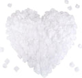 CODE FLORIST 1100 PCS White Silk Rose Petals for Valentine's Day,Romantic Night,Wedding,Proposal Anniversary Flower Decorations(Separated,Scented)
