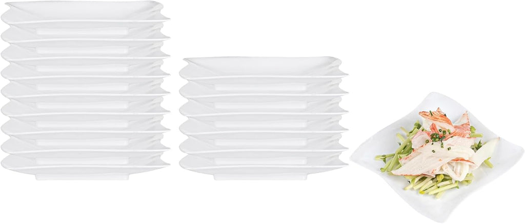 restaurantware 3 x 3 inch dessert plates 100, main product view
