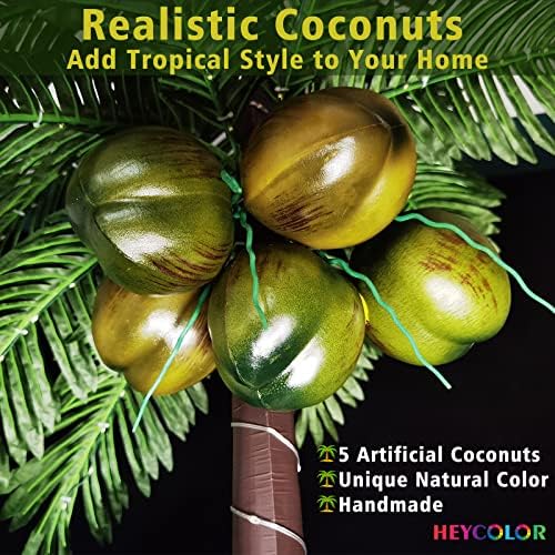 7ft light up palm trees outdoor with remote on a desk or shelf