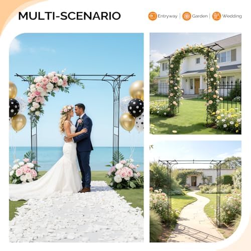vingli garden arbor, arch archway for wedding ceremony on a desk or shelf