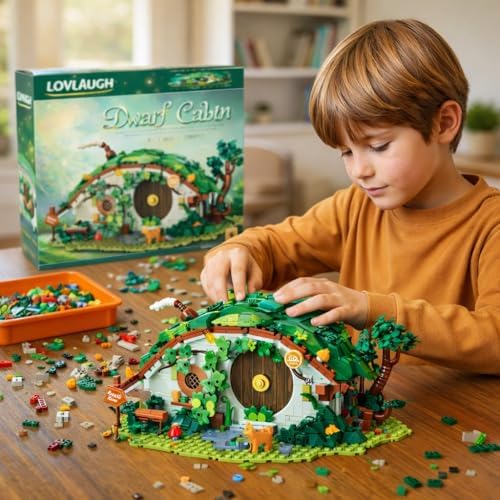 bag end dwarf hole building blocks set (1088 showing dimensions