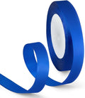 5/8 Inch 25 Yards Satin Ribbon Royal Blue, Solid Color Fabric Ribbon for Gift Wrapping, Wedding, Polyester Gift Ribbon for Birthday Party Decoration, Craft, Hair, Floral, Sewing