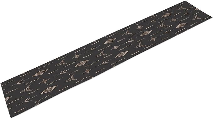 Aztec Table Runner Southwest Native Navajo Tribe Geometric Vintage Country Dinner Table Decoration Table Runner 13x90 Inch