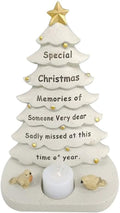 David Fichhoff Christmas Tree Graveside Relative Memorial & LED Tealight (Someone Very Dear)