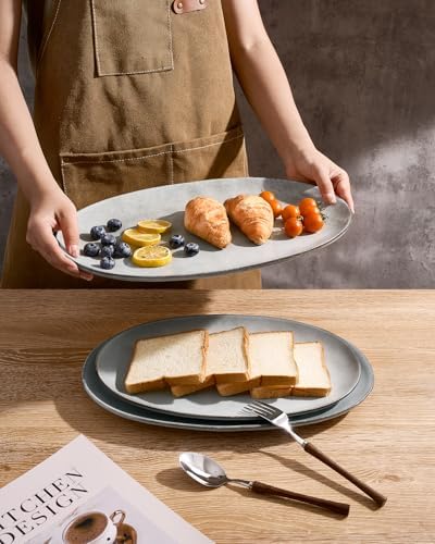 famiware serving platters set of 3 sizes, package contents