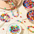 huquary 21000 pcs pony beads bulk,kandi beads, 72, main product view
