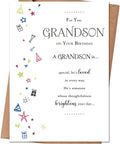 Grandson Birthday Card, Birthday Card Gitfs for Grandson