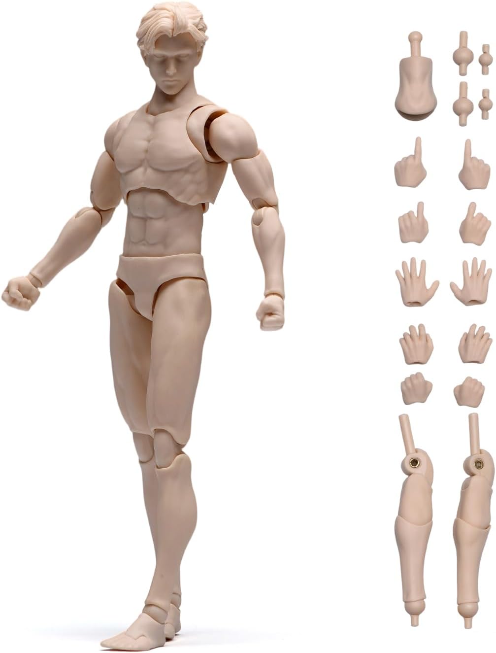 fremego 1/12 scale male action figure,6inch flexible thin, main product view