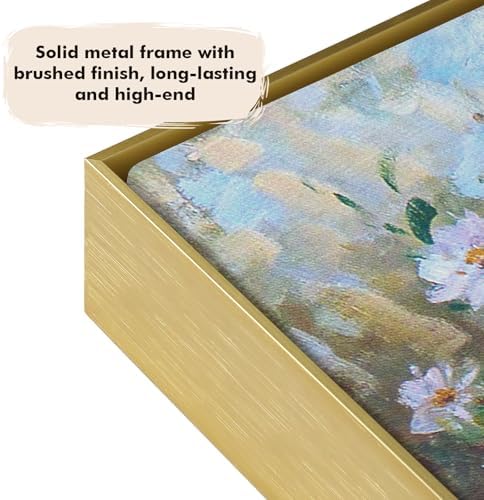 canvas floater frame for 20x30 modern wall art,5/6", side view