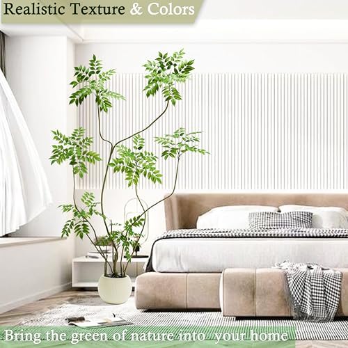 artificial sumac tree: 6ft faux mahonia fortunei tree, package contents