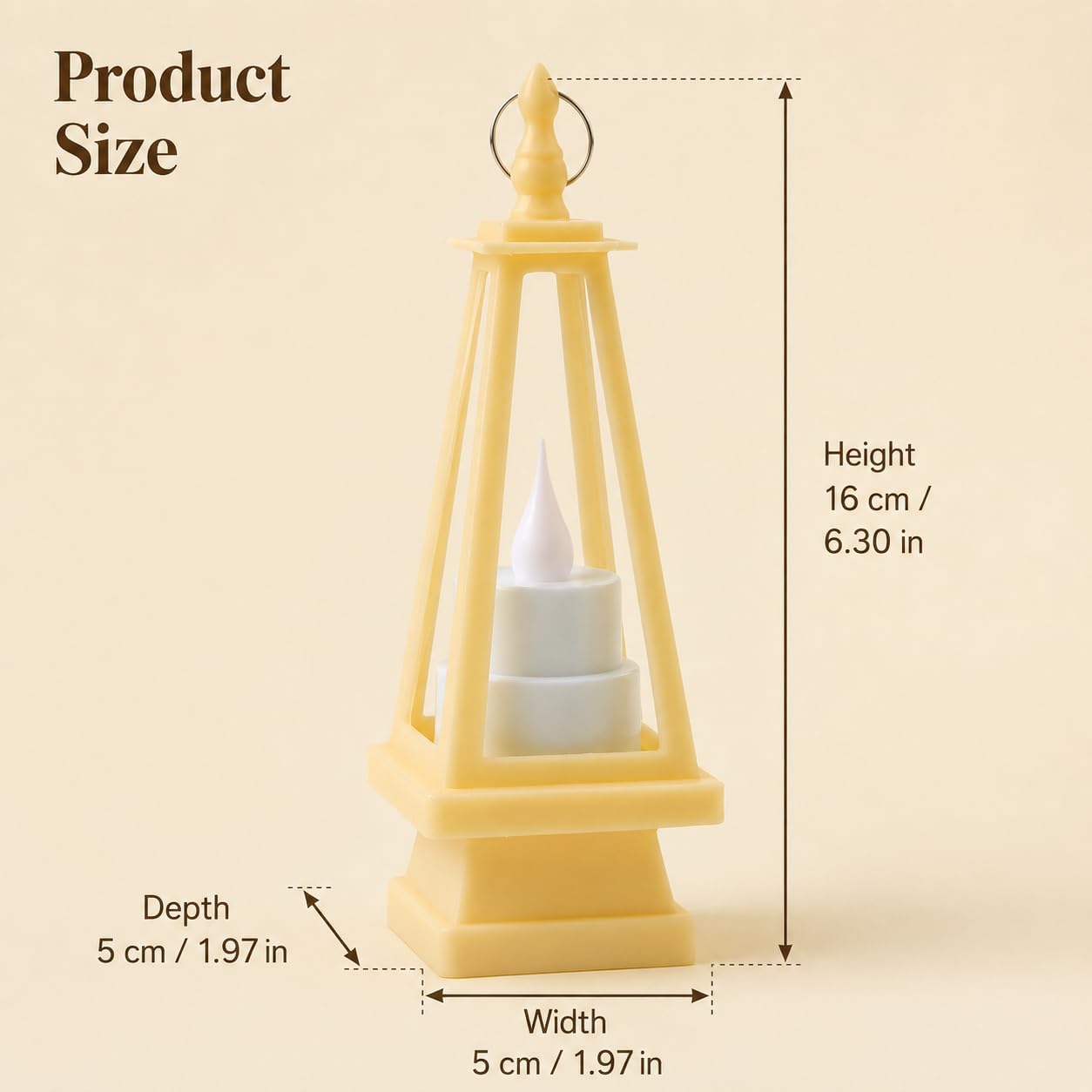 12 Pack Mini Decorative Candle Lanterns, 6.3 Inch Tabletop Hanging Lanterns with Warm Candle-Style Glow for Wedding Centerpieces, Party Favors, Holiday Home Decor