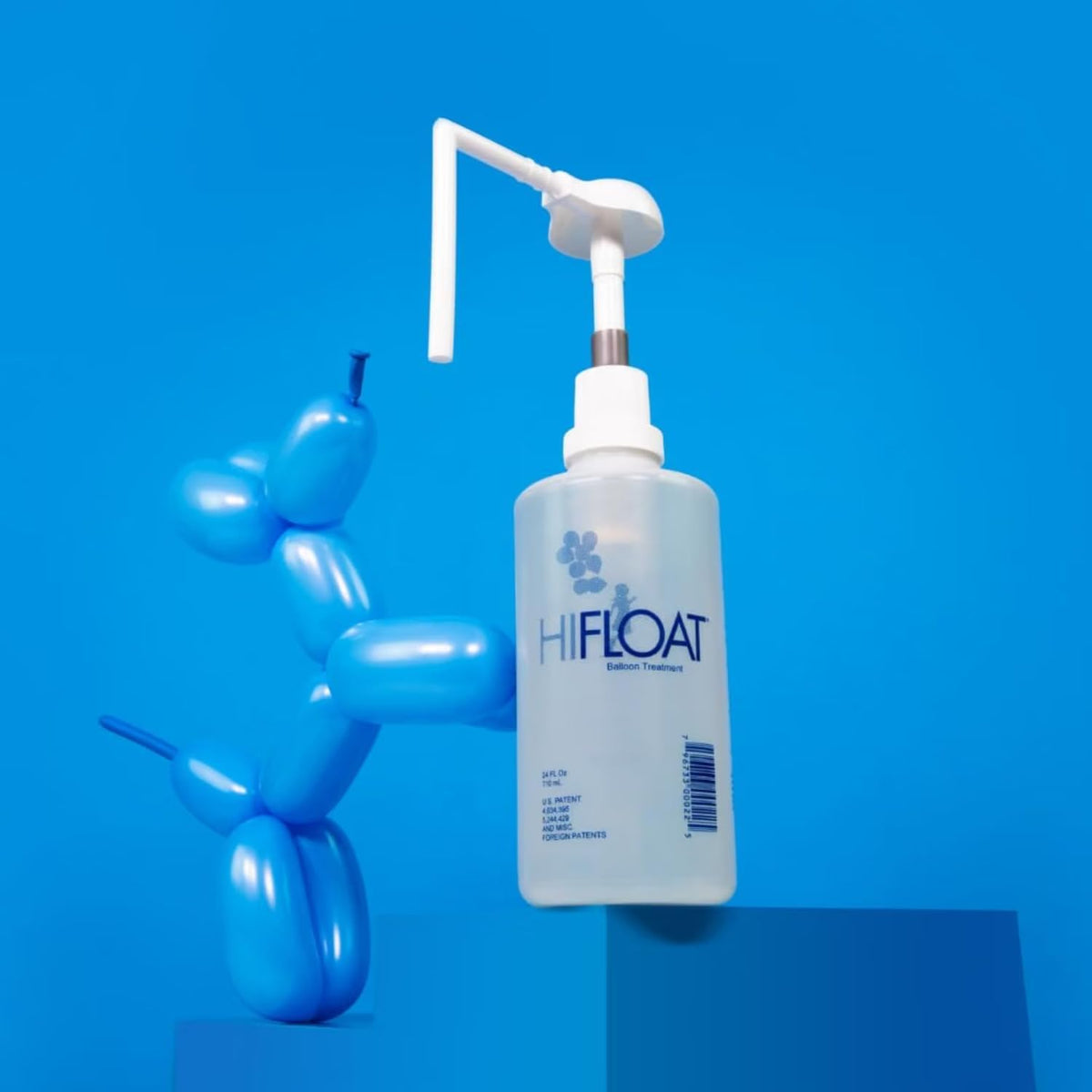 Hi-Float Company Ultra Hi-Float Balloon, 24 oz, Multicolor, with Pump