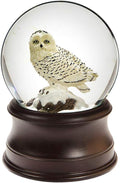San Francisco Music Box Snowy Owl Musical Snow Globe