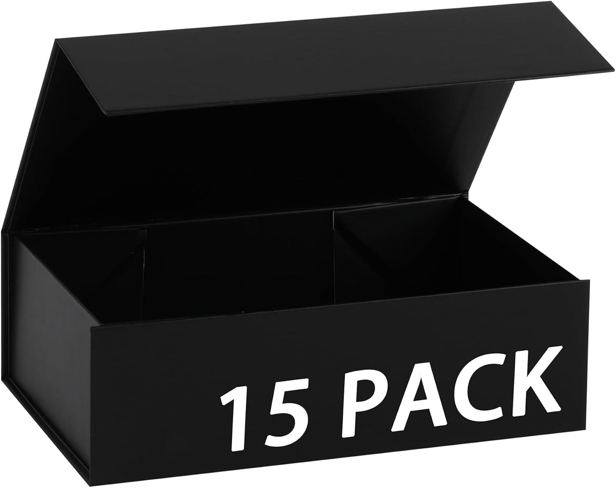 magnetic gift box with lid 9.5x6x3,black gift boxes, main product view