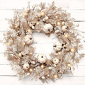 26 inch large foldable fall wreath for front, main product view