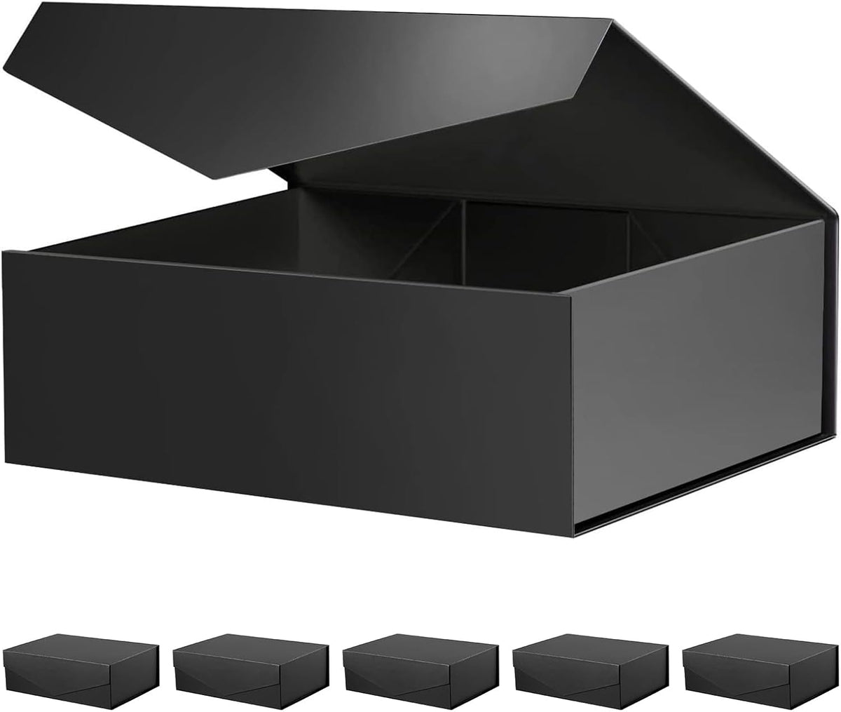 6 magnetic gift boxes with lids 11.5x8.1x3.8 inches, main product view
