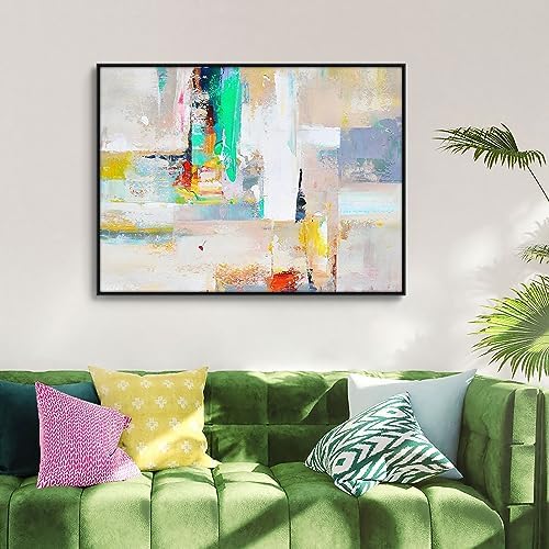 1.5" deep floating canvas frame for 24x48 landscape, package contents