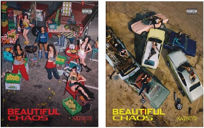 KATSEYE [BEAUTIFUL CHAOS 2nd EP Album](CHAOTIC ver.) + 3 Extra Photocards Set