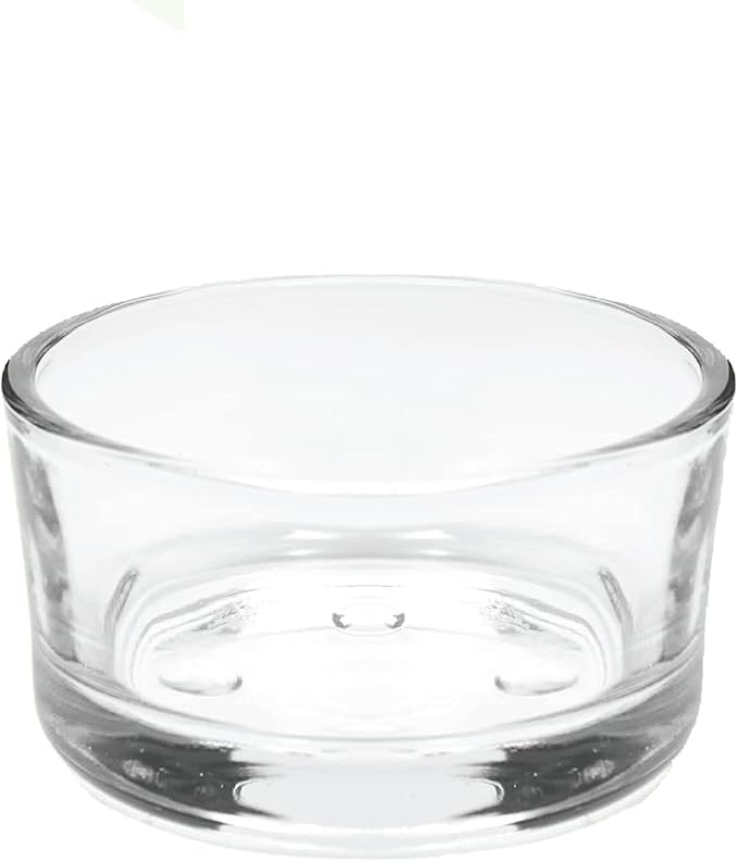 WGV Tea Light Votive Candle Holder 2x1.2 H, Clear Stubby Utility Cylinder Glass, Small Home Accent Decor, 1 Pc