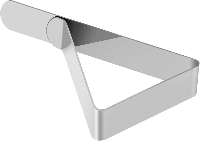 TriPole Tablecloth Clips 32 Pack Picnic Table Clips, Stainless Steel Table Cloth Holder Clips for Outdoor Tables, Metal Tables Cover Skirt Clamps for Camping Dining Wedding Graduation Party Essential