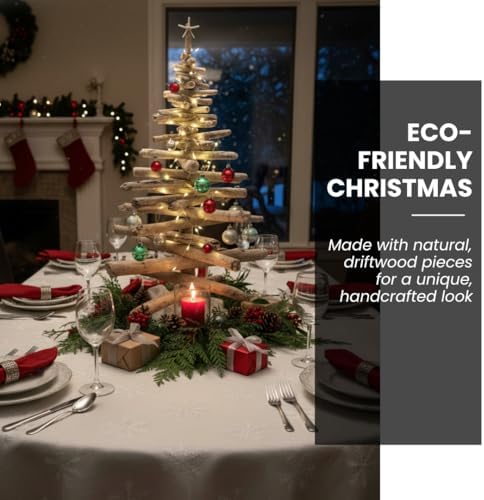 cz grain driftwood christmas tree, 3 feet tall, package contents
