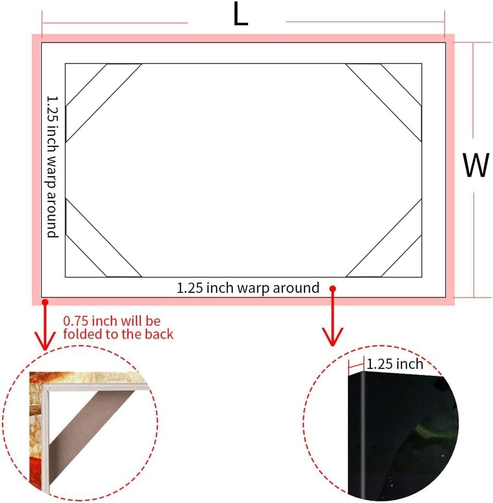 b.b.f make 16x32 solid wood stretcher bars for, front angle view