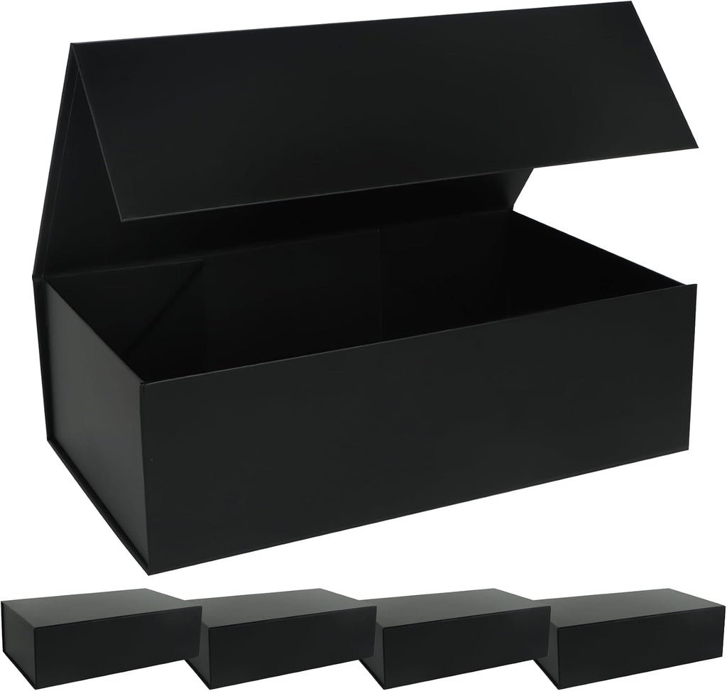 lfbox black gift box with magnetic lids 5, main product view