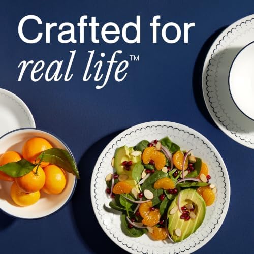 corelle vitrelle 6.75" salad appetizer plate set, triple, package contents