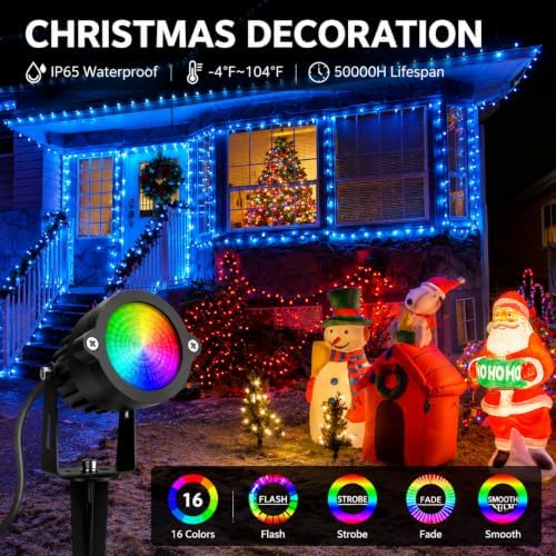 Halloween Spotlight Outdoor 15W with Remote Control 110V COB LED Spot Lights ...