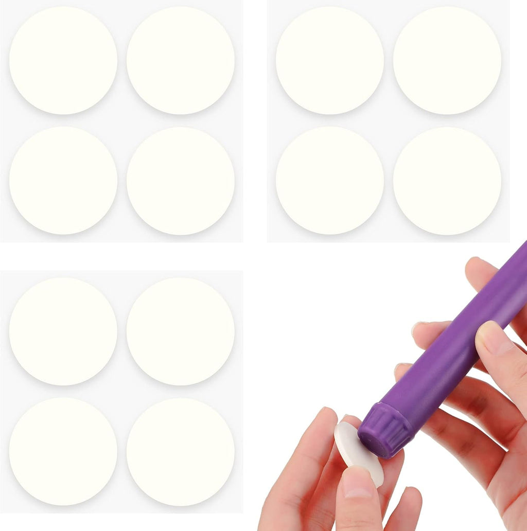 Geyee 12 Pcs Candle Grips for Taper Candles Adhesive Snugger Holder Advent Candle Inserts Stickers Small Candlesticks Accessories for Holiday Christmas Fall Party Supplies