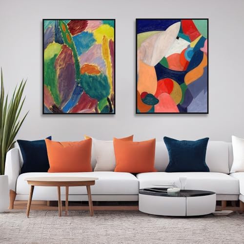 1.5" deep canvas floating frame for 30x60 canvas, side view