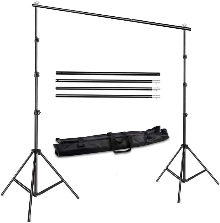 Background Stand Backdrop Support System Kit 8ft by 10ft Wide By Fancierstudi...