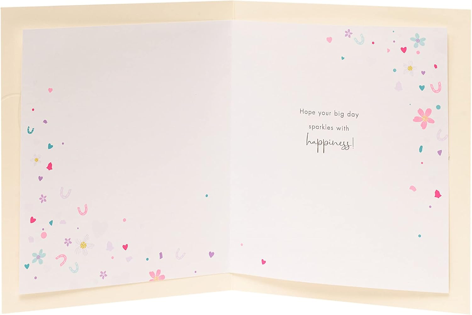 UK Greetings Card Day Celebration Card - Contemporary Day Card for Friends Day Card for Couple, Multi