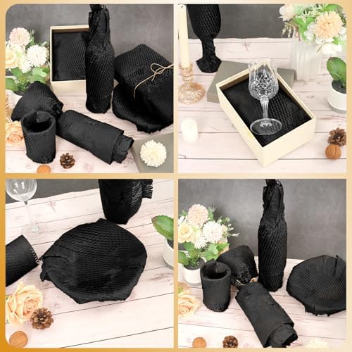 black honeycomb packing paper 2 rolls, 15 x, main product view