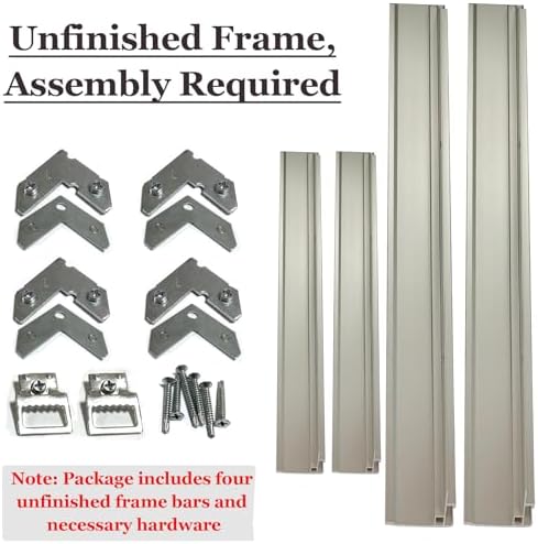 18x24 canvas floater frame for coastal landscape painting,silver shown in use