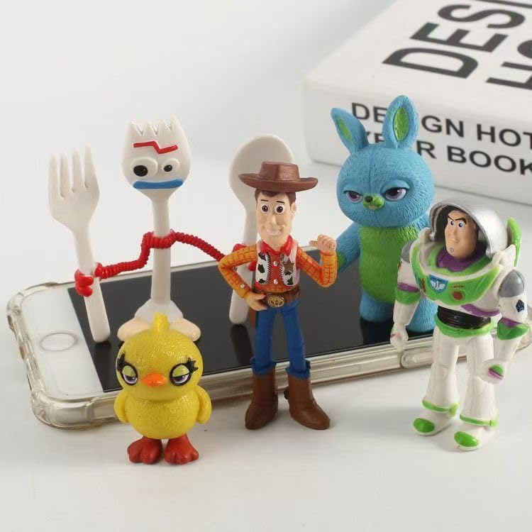FOR Toys Cake Topper Figures Set 7Pcs Cartoon Cake Decorations for Party Supplier Birthday