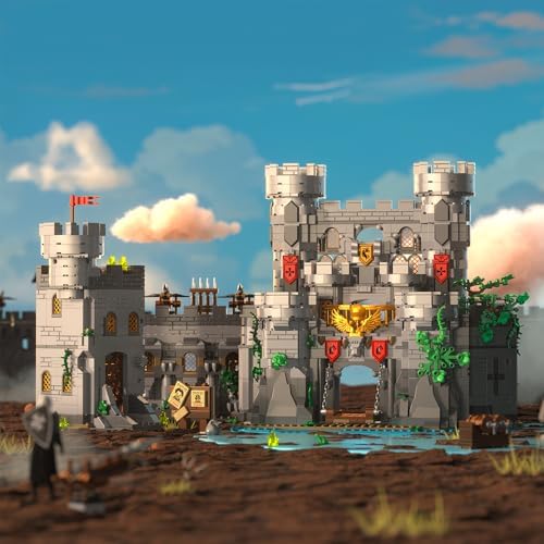 medieval castle architecture building blocks sets for adults, view 9