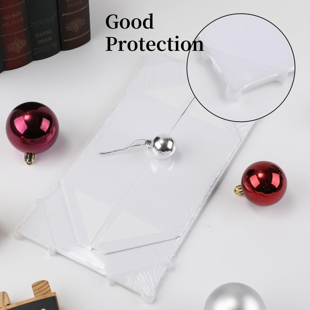 1 Pcs 6x6x3 Inch White Magnetic Gift Box Small Magnetic Box with Crinkle Paper White Small Gift Box with Shredded Paper Luxury Gift Boxes with Lids for Presents