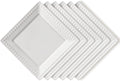 embossed ceramic appetizer & dessert plates - set, main product view