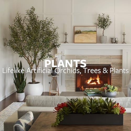cg hunter, faux eucalyptus tree, 7 ft, black, package contents