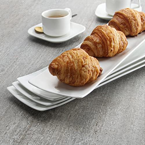 dowan 14" sushi plate set of 4 on a desk or shelf