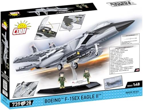 cobi armed forces boeing f-15ex eagle ii aircraft, view 11