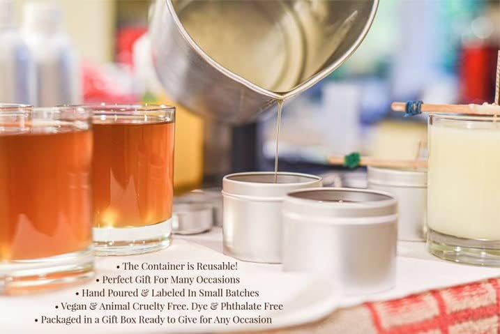 Cedar Crate Market - Funny Candle for Weed Lovers - Tropical Fruit, Spice & Vanilla Scented, Premium Soy Candle – Hilarious Gift for Hippie Friends, Roommates, Boho Housewarming – Hand Poured in USA