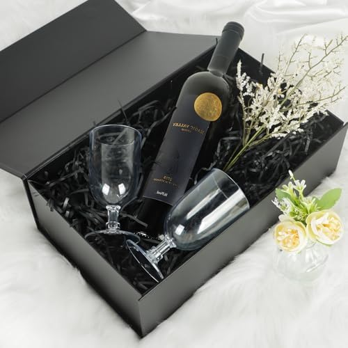 lfbox black gift box with magnetic lids 5, package contents