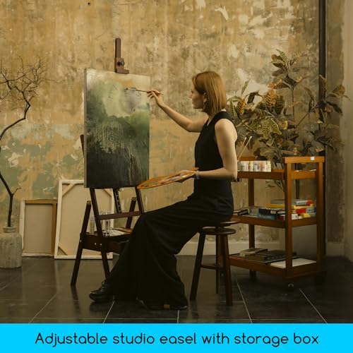 meeden painting easel for adults: art easel stand on a desk or shelf