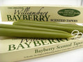 Williamsburg Bayberry Candles Tapers with Candle Legend - Bayberry Scented - Buyacandle